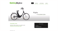 Desktop Screenshot of elektrickybicykl.cz